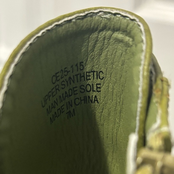 NWOB Dolls Kill / Club Exx Green Woodland Lucid Dream Corset Boots - Picture 8 of 8